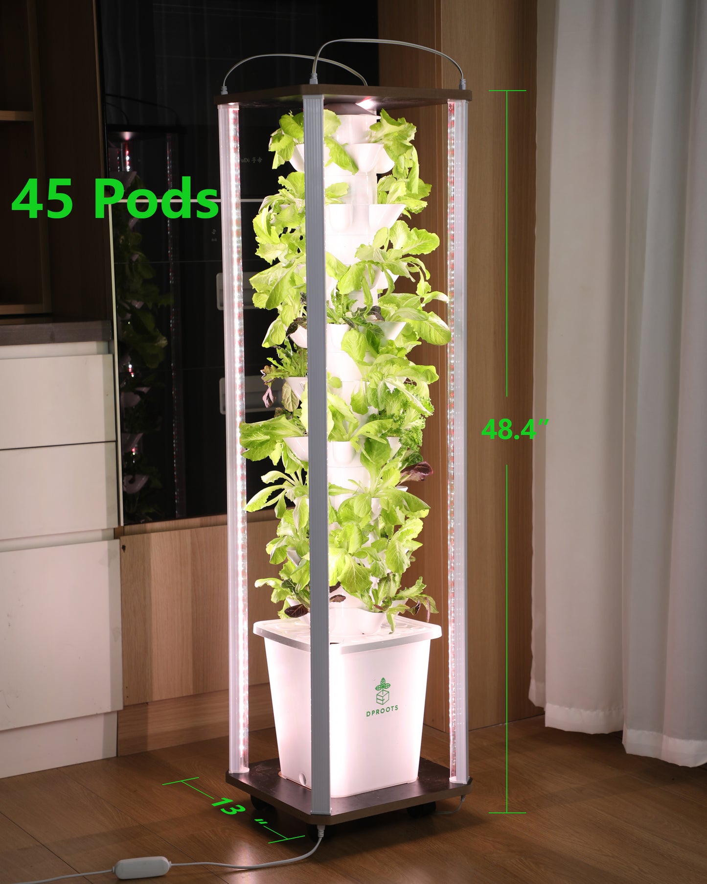 T9 hydroponic tower