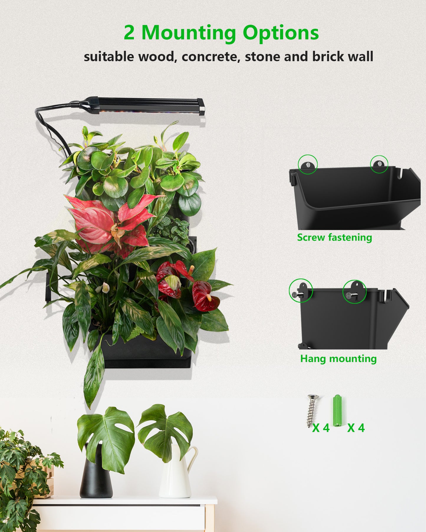 W6 wall planter